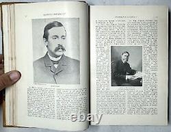 1899 Nouveau Magazine de la Nouvelle-Angleterre Mars-août Illustré Walt Whitman Stonington Ct Rare