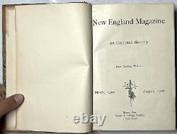 1900 Nouvelle-Angleterre Magazine Vol 22 Mars-août Amistad Île Thompson Provincetown