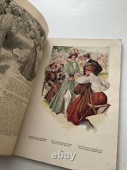 1907 Le magazine Delineator Publicités rares Vintage Mode Vie Famille