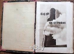 1930 Russie Revues Soviétiques L'urss Dans La Construction Série De 12, Premiers Numéros