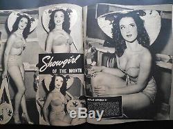 1950 Laff Magazine Un Bandante Marilyn Monroe Cover! Rare Haut De Gamme