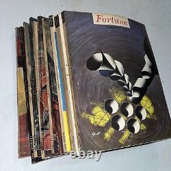1951 12 numéros FORTUNE MAGAZINE année complète