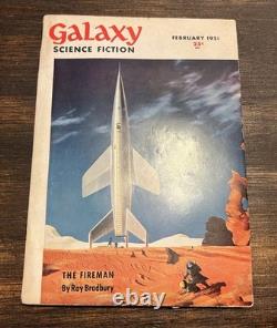 1951 Galaxy Science Fiction année complète Ray Bradbury FIREMAN Heinlein Asimov