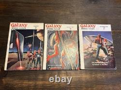 1951 Galaxy Science Fiction année complète Ray Bradbury FIREMAN Heinlein Asimov
