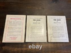 1951 Galaxy Science Fiction année complète Ray Bradbury FIREMAN Heinlein Asimov