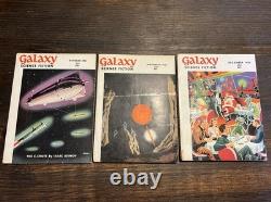1951 Galaxy Science Fiction année complète Ray Bradbury FIREMAN Heinlein Asimov