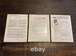 1951 Galaxy Science Fiction année complète Ray Bradbury FIREMAN Heinlein Asimov
