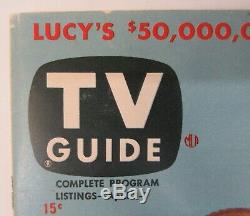 1953 Premier Numéro Du Magazine Tv Guide I Love Lucy Philadelphie Edition Qualité Salut