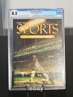 1954 Sports Illustrated #1 Vol 1 No 1 CGC 8.5 KIOSQUE Premier Numéro Investissement
