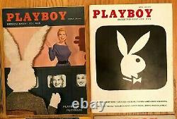 1956 Playboy Complete Full Year, 12 Issues, All Centerfolds Intact, Good/excell