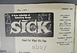1960 Premier Numéro Sick Magazine V1 #1 High Grade