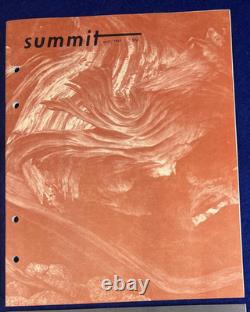 1963 Magazine Summit année complète lot de 10 numéros alpinisme escalade