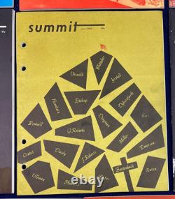 1963 Magazine Summit année complète lot de 10 numéros alpinisme escalade