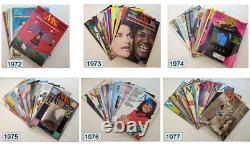 1972-1977 Ms. Magazine 66 numéros lot Première 6 années, presque collection complète, avec aperçu