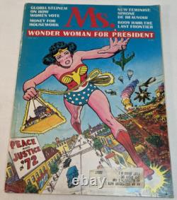 1972-1977 Ms. Magazine 66 numéros lot Première 6 années, presque collection complète, avec aperçu