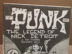 1976 Punk Magazine #6 Légende De Nick Détroit Ramones Holmstrom Debbie Harry