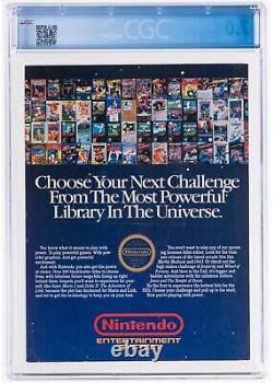 1988 Nintendo Power #1 CGC 7.0 Complet
