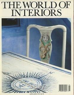 1991 Le World Of Interiors Magazine Décor Design Art Jardin 7 Questions