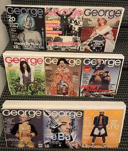 1995-2001 Magazine George (lot De 57) Run Complète