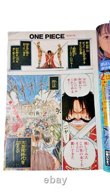 1997 Original Shonen Jump Vol 34 One Piece Premier Épisode Weekly Magazine Vintage