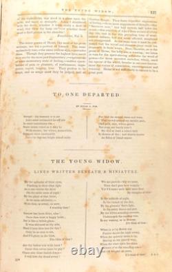 1ère ÉDITION Le Masque de la Mort Rouge Edgar Allan Poe Magazine de Graham 1842 1ère ÉDITION Le Masque de la Mort Rouge Edgar Allan Poe Magazine de Graham 1842