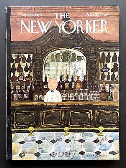 1ère édition Capote De sang-froid dans le New Yorker 4 numéros 25 septembre, 2, 9 et 16 octobre 1965.