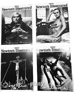 1ère édition de l'ensemble illustré d'Helmut Newton Issues 1-4 Série originale 1987-1995