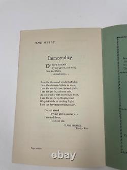 2 The Gypsy All Poetry Magazines Clare Harner Immortalité Déc 1934 1ère Édition