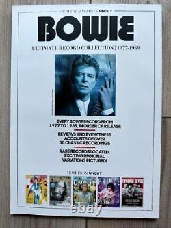 2023 DAVID BOWIE INTÉGRALE UNCUT Collection de disques ultime de 122 pages Partie 1 Albums 1977-89.