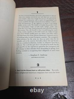 250 façons d’améliorer l’Amérique par George Magazine JFK Jr RARE FIRST ED 1999