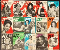 27 Revues Vintage Mini JET 1967-9 Droits Civiques des Afro-Américains Histoire Noire