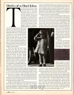 5 Magazines George's John JFK Kennedy Jr Numéros Très Collectibles 1988. 98, 99