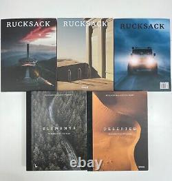 5 livres et magazines RUCKSACK lot Voyage Photographie Aventure Premium UK