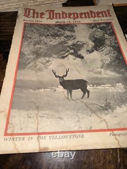 62 Antiquités 1915 -1916 LE MAGAZINE INDÉPENDANT - Livres de poche anciens