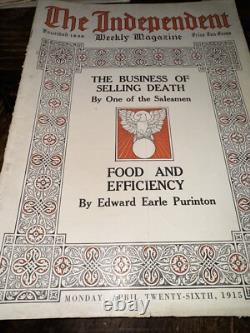 62 Antiquités 1915 -1916 LE MAGAZINE INDÉPENDANT - Livres de poche anciens