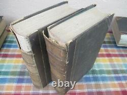 (7) Nouveaux Livres De Compilation Mensuels Du Magazine Vintage Harper 1860 1865