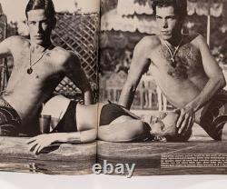 ALBERTO RIZZO Haïti MAILLOTS DE BAIN Mode d'Été magazine US GQ mai 1976 Shorts VTG