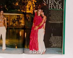 ALBERTO RIZZO Haïti MAILLOTS DE BAIN Mode d'Été magazine US GQ mai 1976 Shorts VTG