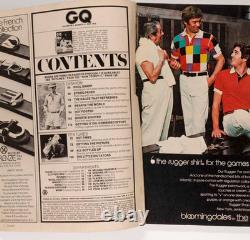 ALBERTO RIZZO Haïti MAILLOTS DE BAIN Mode d'Été magazine US GQ mai 1976 Shorts VTG