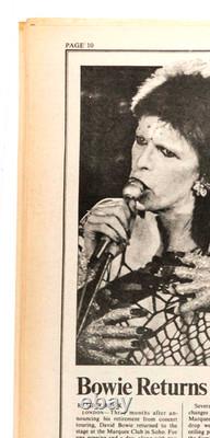 ALLMAN BROTHERS Bowie RALPH STEADMAN Sabbath ROLLING STONE 6 décembre 1973 149