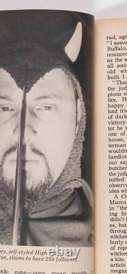 ANTON LAVEY Zeena Schreck Baptême Satanique SORCELLERIE Arts Noirs magazine OCCULTE