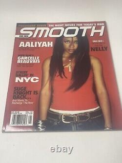 Aaliyah Smooth Magazine Vol. 1 #1. Excellent État Aaliyah R & B Hip Hop