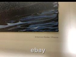 Affiche officielle de Hiroshi Sugimoto Gerhard Richter X MAGAZINE 2013 Première édition