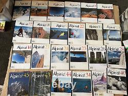 Alpiniste Magazine Lot, Années Mixtes, Escalade De Roche Total 24