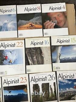 Alpiniste Magazine Lot, Années Mixtes, Escalade De Roche Total 24