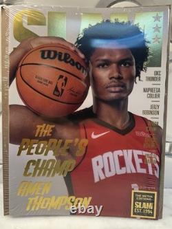 Amen Thompson Édition Métal Or SLAM Magazine Limitée /94 2025 Première Couverture FC