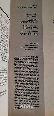 Analog Science Fact/science Fiction Dune World Par Frank Herbert Dec 1963 Issue