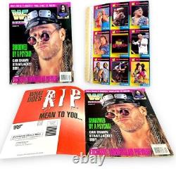 Ancien numéro de septembre 1995 du magazine Wwf - Undertaker Dernière souscription - Ultra Rare