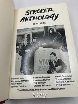 Anthologie de Stroker, 1re éd., 1974-1994, Stroker Press, relié, Henry Miller