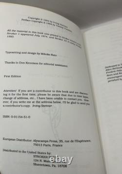 Anthologie de Stroker, 1re éd., 1974-1994, Stroker Press, relié, Henry Miller